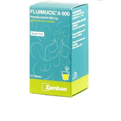Fluimucil-A-600Mg.10เม็ด